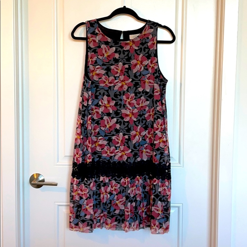 Loft Floral Shift Dress